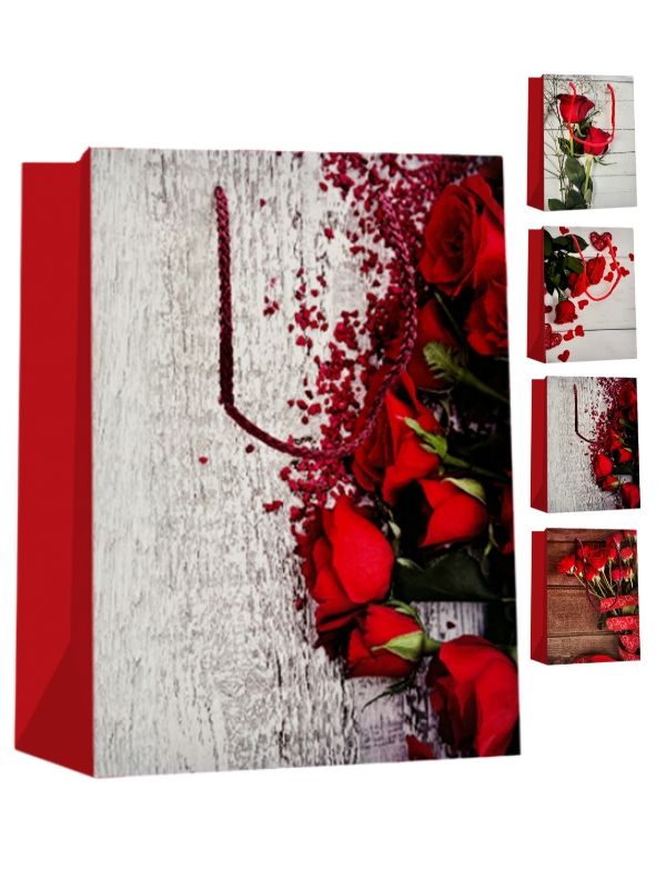 Valentinstag Geschenktüte 31X42X12Cm - Sortiert