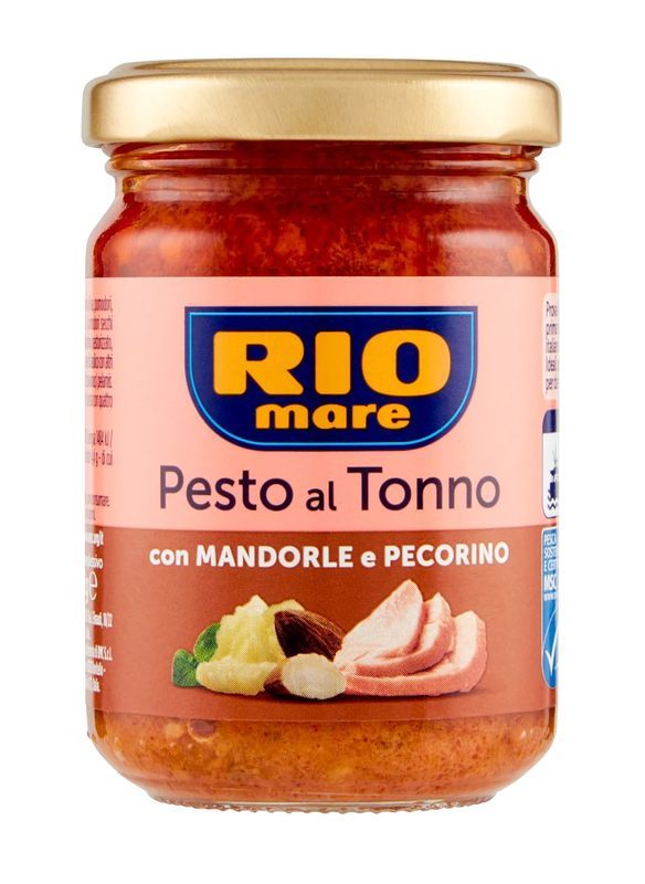 RIO MARE Pesto De Thon Aux Amandes Et Au Fromage Pecorino 130G