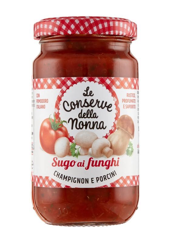 LE CONSERVE DELLA NONNA Sauce Mit Champignon 190G