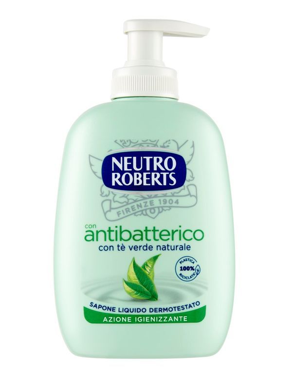 NEUTRO ROBERTS Savon À Main Liquide Antibactérien Avec Le Thé Vert 200Ml