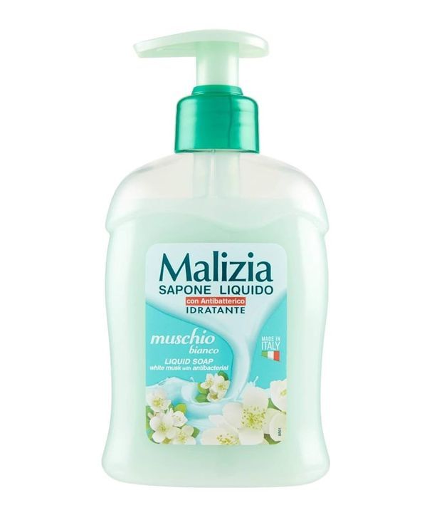 MALIZIA Savon À Main Liquide Musc Blanc 300Ml