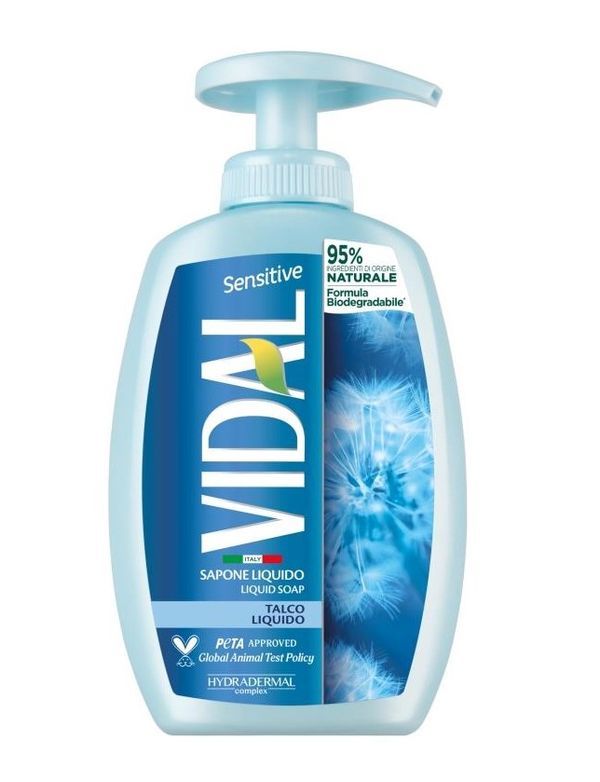 VIDAL Savon À Main Liquide Talc 300Ml