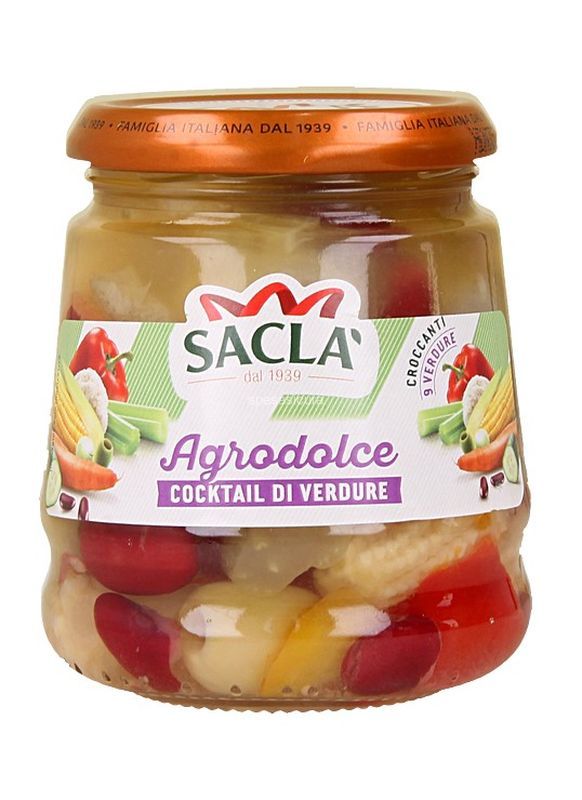 SACLÀ Cocktail Di Verdure In Agrodolce 300G