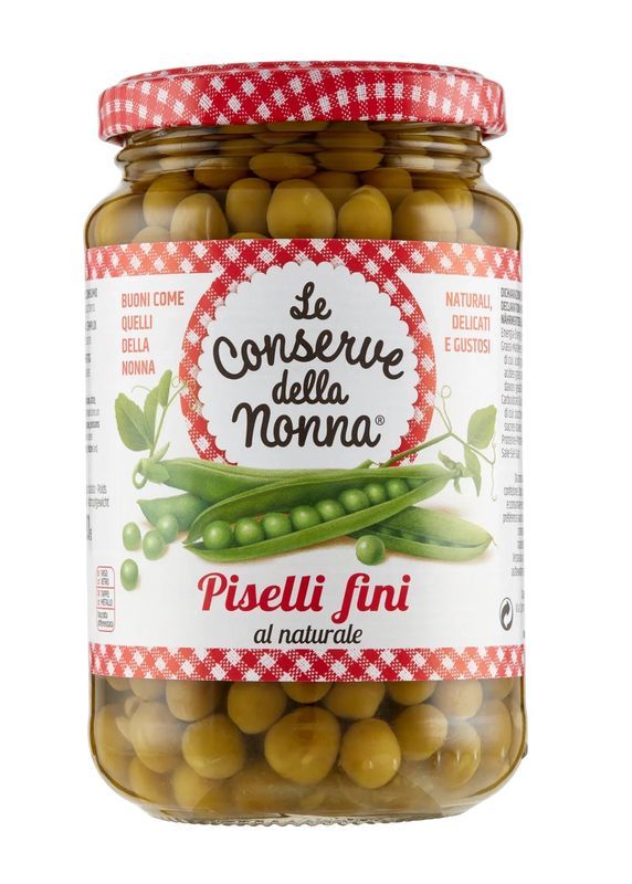 LE CONSERVE DELLA NONNA Feine Erbsen Naturel 360G