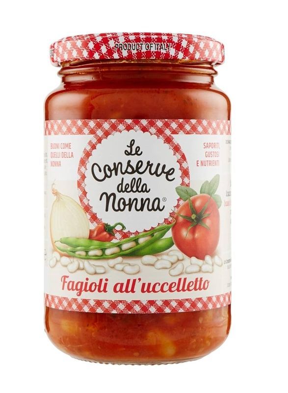 LE CONSERVE DELLA NONNA Fagioli All'Uccelletto 350G