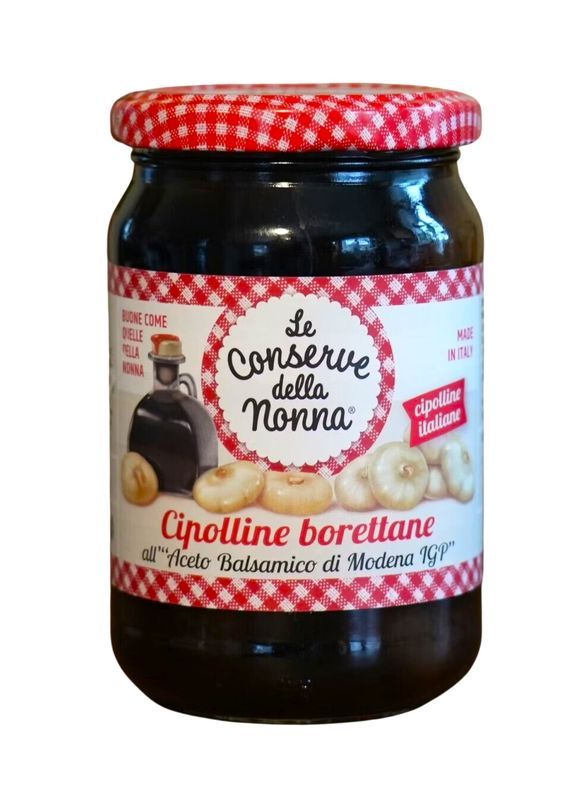 LE CONSERVE DELLA NONNA Frühlingszwiebeln Mit Balsamico-Essig Borettaniert 300G