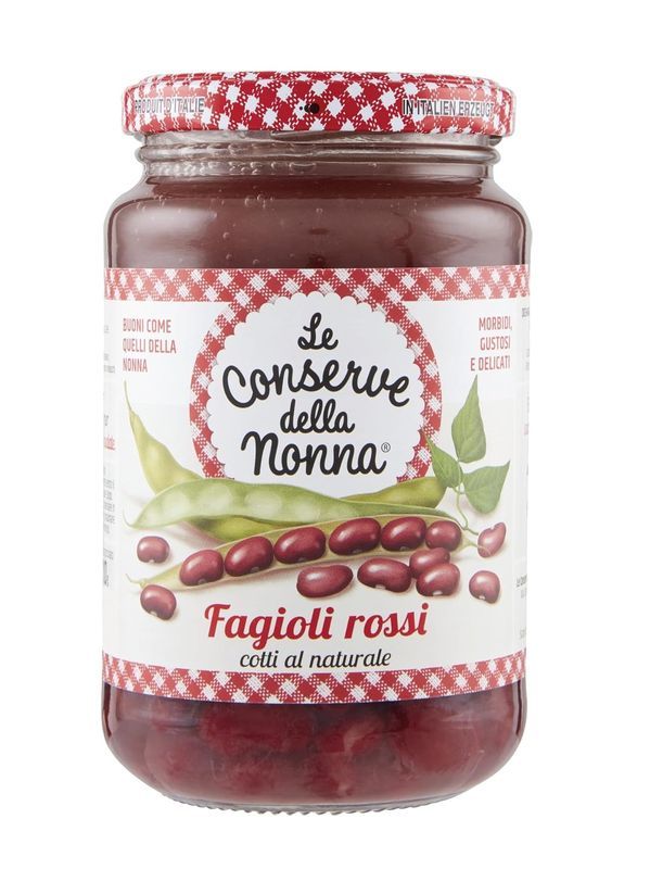 LE CONSERVE DELLA NONNA Rote Bohnen Naturel 360G