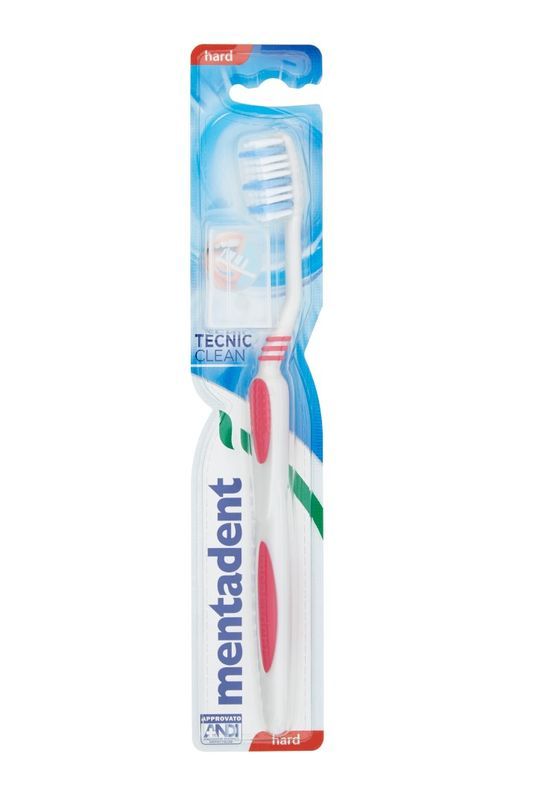 MENTADENT Brosse À Dents Tecnic Clean Hard 