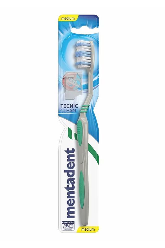 MENTADENT Brosse À Dents Tecnic Clean Medium 