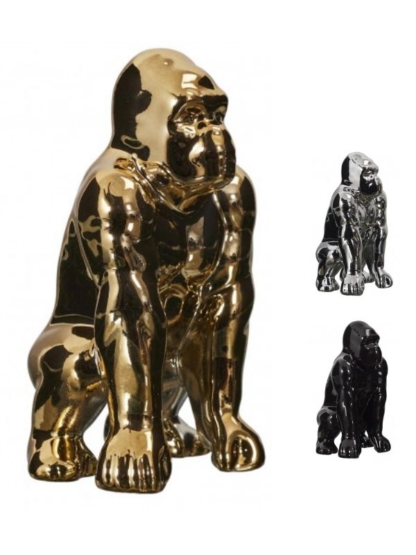 Oggetto Decorativo Gorilla 10Cm - Assortito