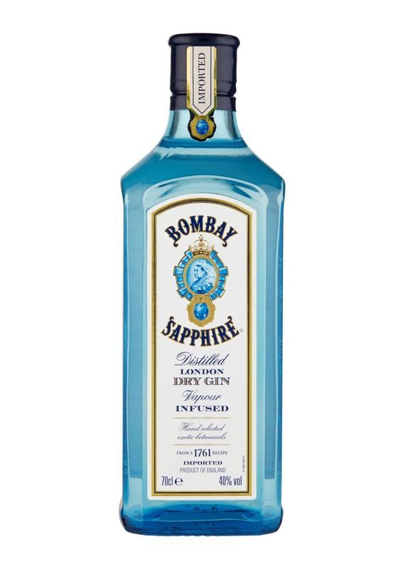 BOMBAY Sapphire Distilled London Dry Gin 700Ml 40% Vol