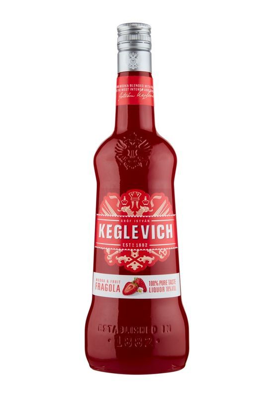 KEGLEVICH Strawberry Vodka 700Ml 20% Vol