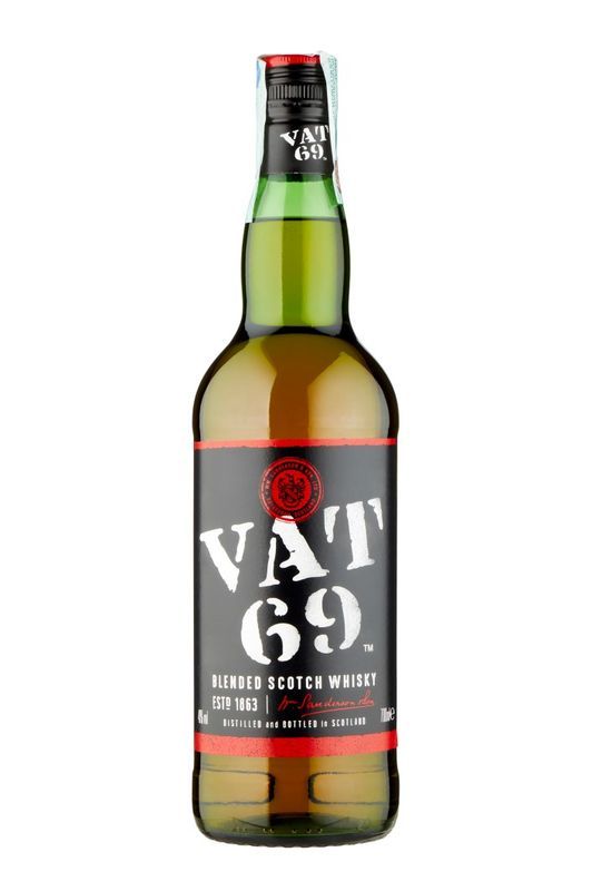 VAT 69 Blended Scotch Whisky 700Ml 40% Vol