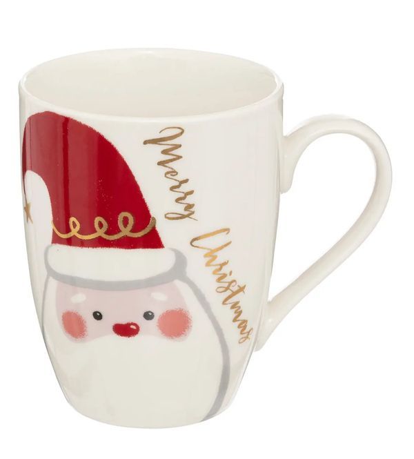 Tasse De Noël En Céramique Avec Père Noël 32Cl