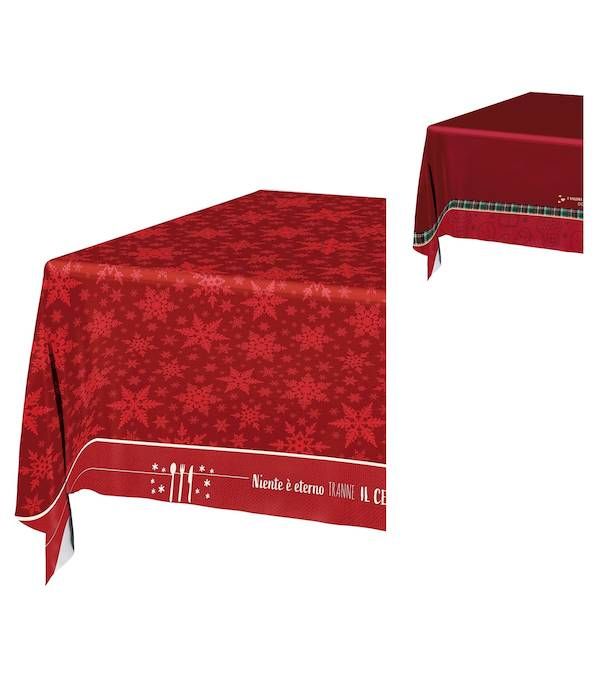 Nappe De Noël Briss 140X180Cm - Assortis