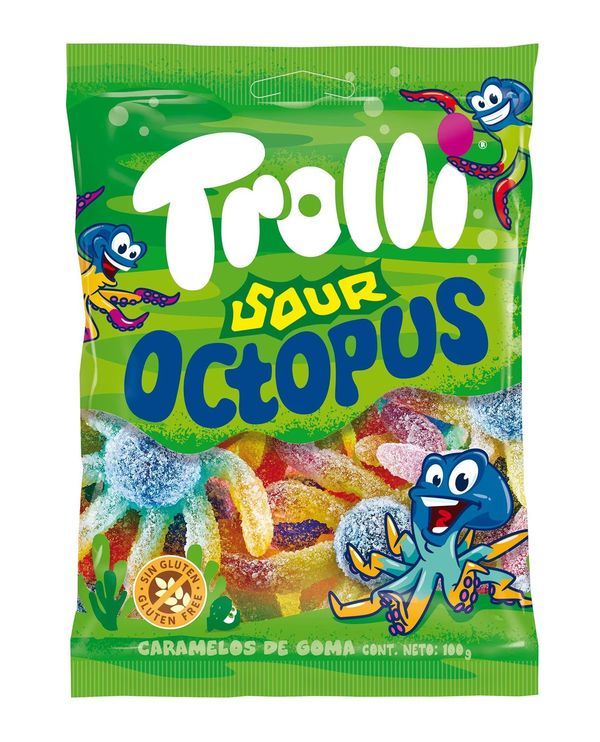 TROLLI Sour Octopus 100G