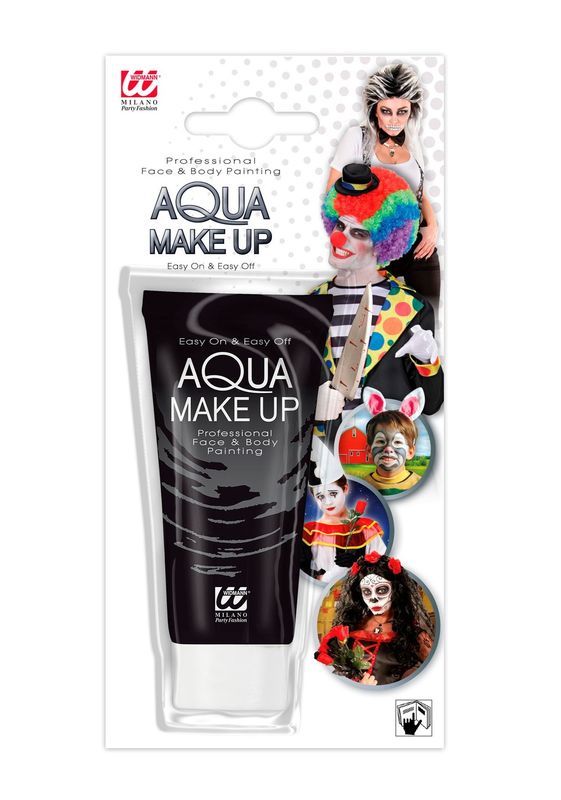 AQUA MAKEUP Maquillage En Tube Noir 30Ml