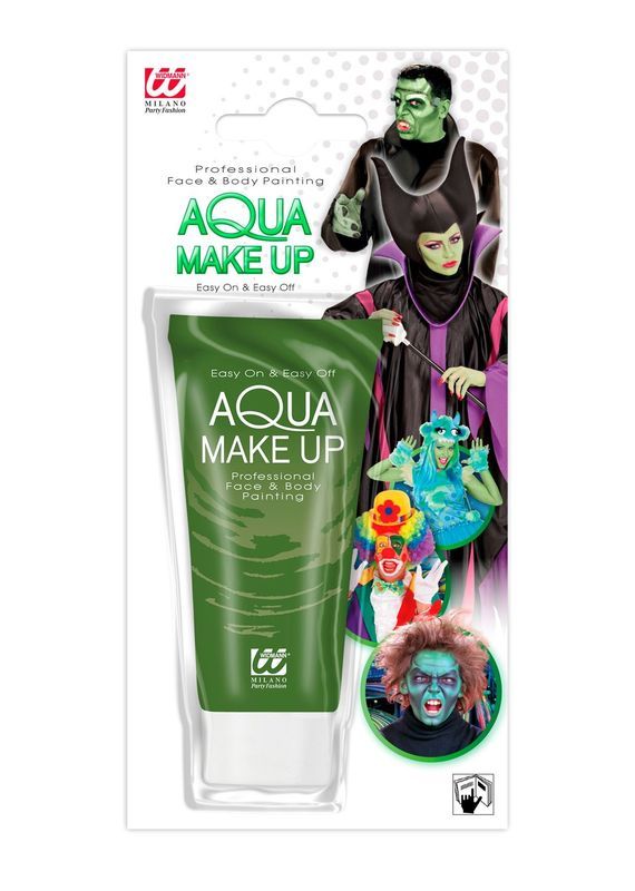 AQUA MAKEUP Maquillage En Tube Vert 30Ml