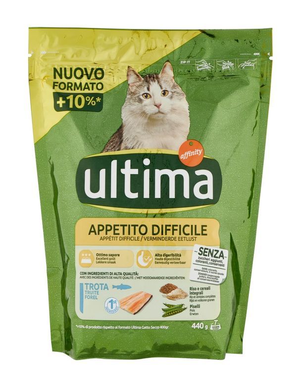 ULTIMA Croquettes Appétit Difficile Trota 440G