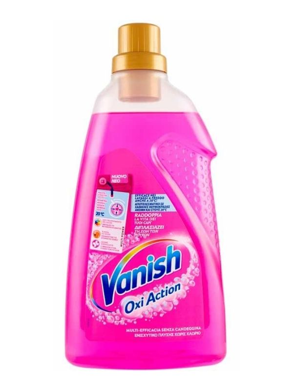 VANISH Smacchiatore Gel Oxi Action Rosa 1500Ml