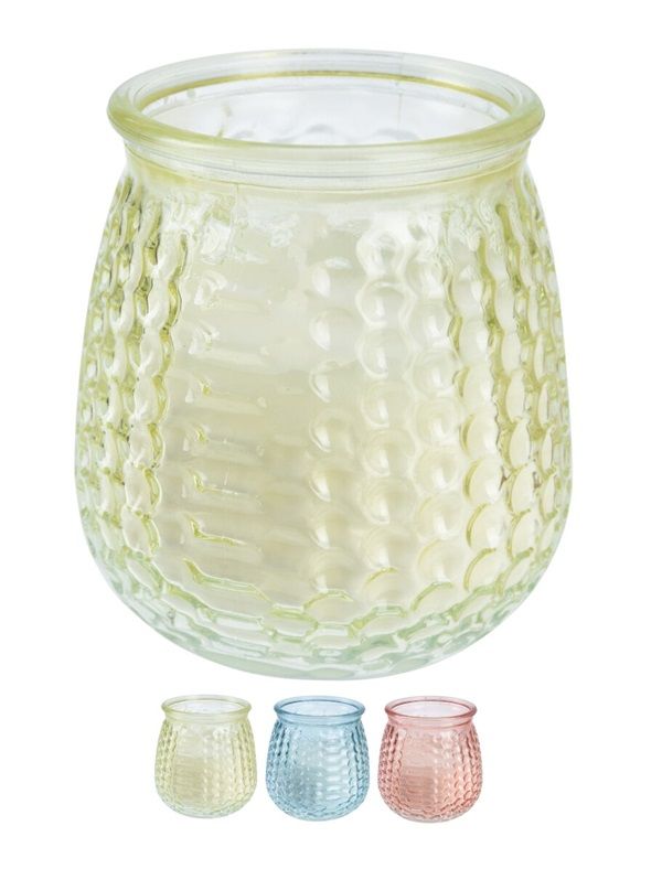 Accessorio Da Campeggio Vaso In Vetro Con Citronella   10Cm - Assortito