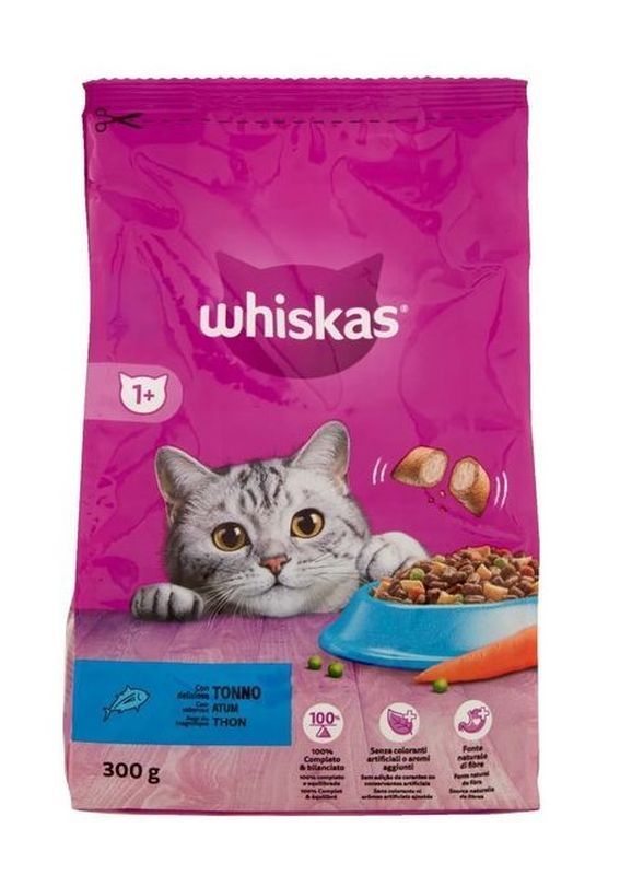 WHISKAS Croquettes Thon 300G