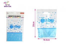 Sacchetti Regalo Baby Boy 10 Pezzi