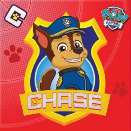 16 TOVAGLIOLI IN CARTA PARTY PAW PATROL - Da Moreno