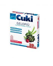 CUKI GELOPIÙ Sacchetti Freezer - 30 Sacchetti - 6L - 29X42Cm - Da Moreno